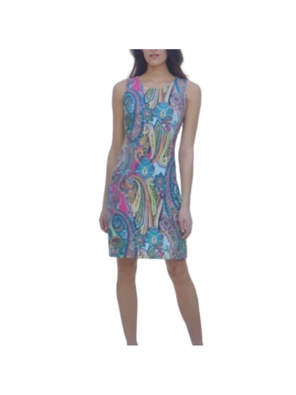 Tommy Hilfiger Paisley Print Sheath Dress Size 4